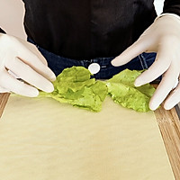 减脂豆腐皮蔬菜卷的做法图解2