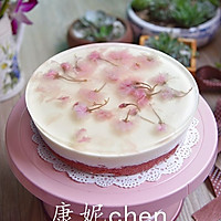 樱花红丝绒芝士蛋糕#豆果5周年##浪漫樱花季#的做法图解30