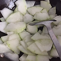 苏叶焖冬瓜-夏日开胃菜的做法图解2