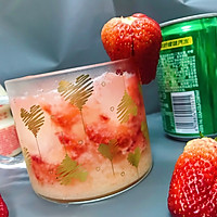 #换着花样吃早餐#夏日草莓特饮的做法图解7