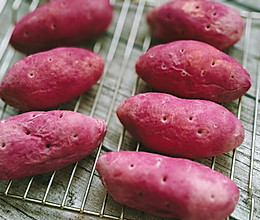 这是真的假紫薯面包的做法