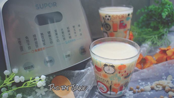 苏泊尔醇浆机食谱—杏仁豆浆