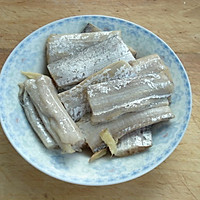 干炸带鱼#德国Miji爱心菜#的做法图解1