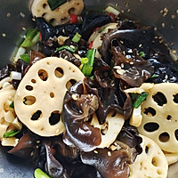 #珍选捞汁 健康轻食季#偶尔遇见——木耳拌藕片的做法图解9