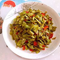私房酸豆角的做法图解3
