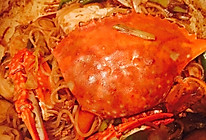 花蟹冬粉煲的做法