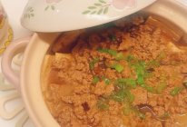#寻味外婆乡传承春日宴#家常小炖菜丨肉沫炖豆腐的做法