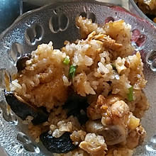 香菇鸡肉糯米饭