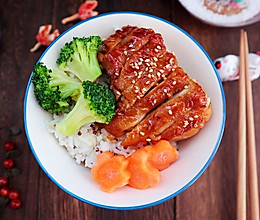 照烧鸡腿饭的做法