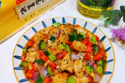 一饭一蔬之时蔬炒鸡丁