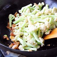 #刘畊宏女孩减脂饮食#干锅菜花的做法图解8
