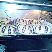 花式紫薯面包#美的绅士烤箱#的做法图解8