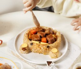 豆豆牛肉饭的做法