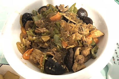 黄焖鸡米饭制作方法