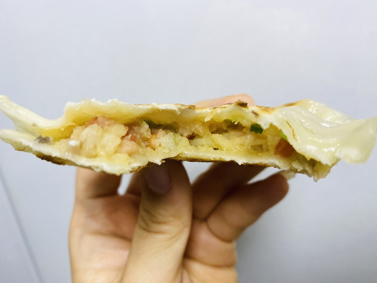 土豆饼(饺子皮版)的做法