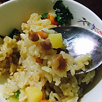 火腿香焖饭--高压锅懒人版的做法图解14