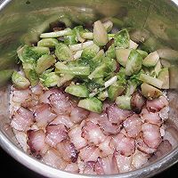 家庭腊肉菜饭的做法图解7