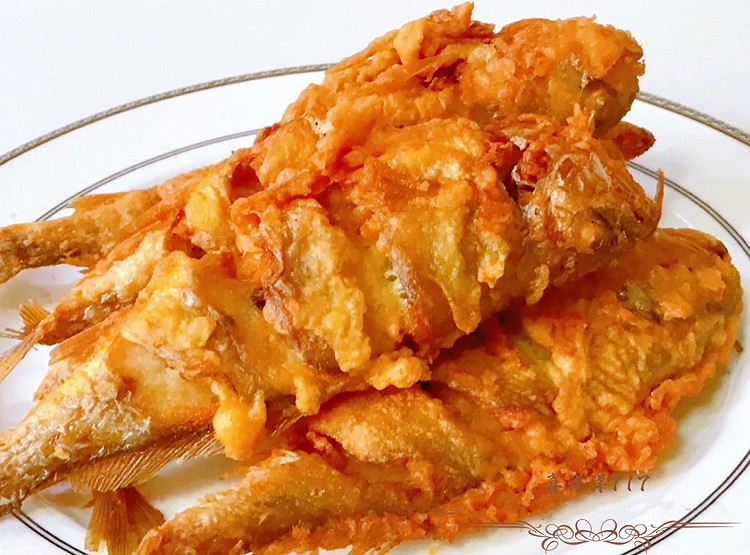 酥炸黄花鱼的做法