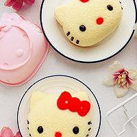 椰香KITTY戚风蛋糕的做法图解9