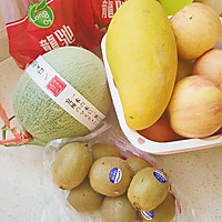 #“果”然有道#碧根果酸奶水果捞的做法图解3