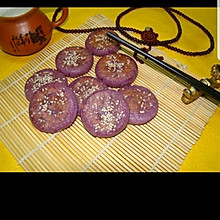 江西客家紫色山药饼