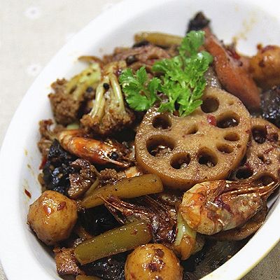 自己在家也能做的麻辣香锅