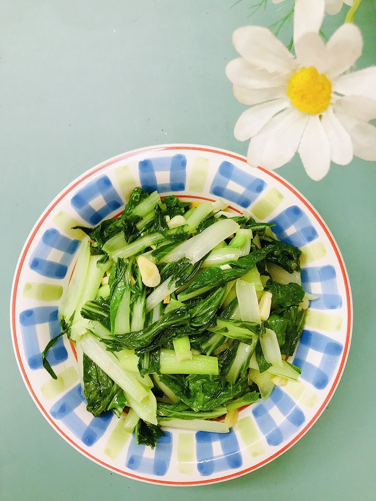 蒜蓉小白菜的做法