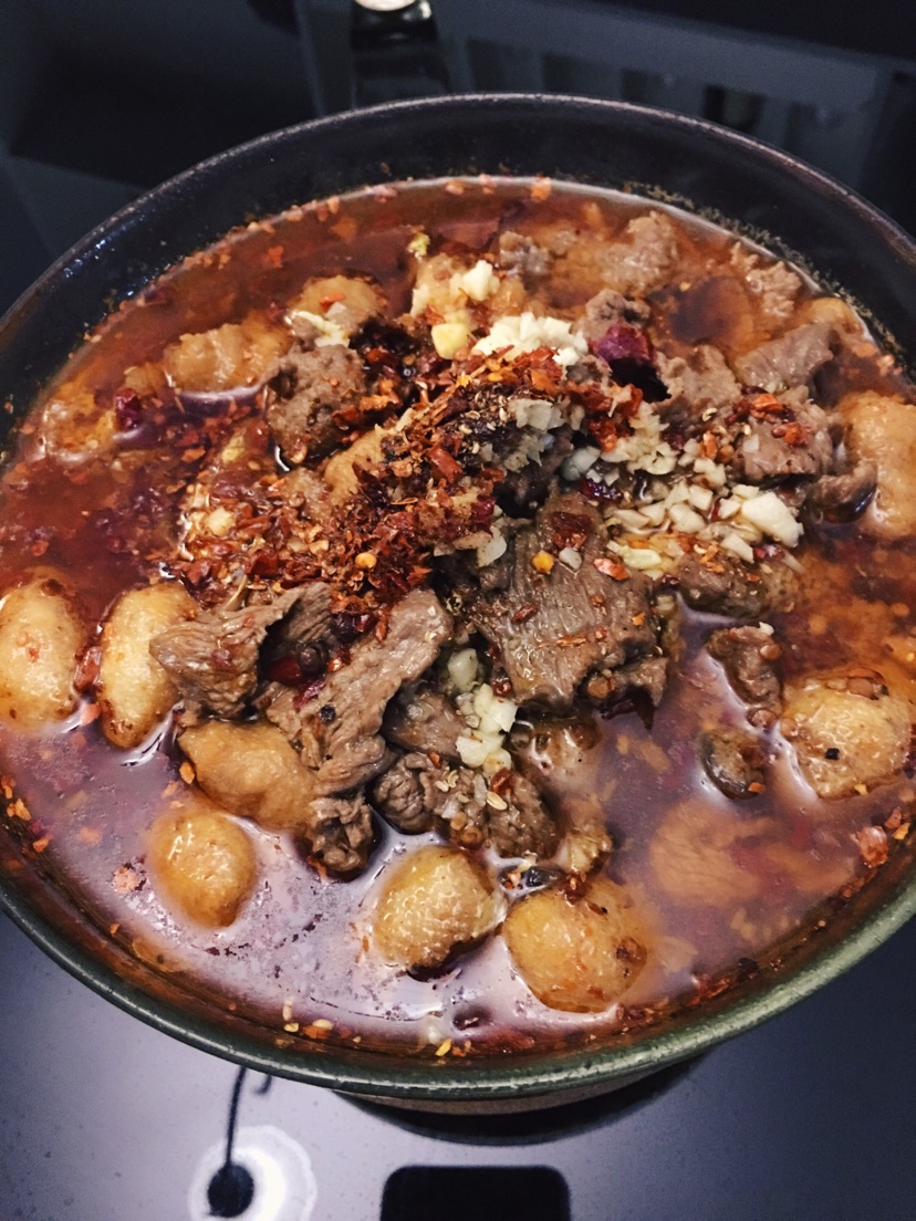 水煮牛肉
