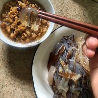 海蜇拌肉末的做法图解8
