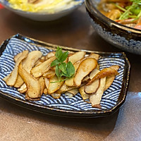 黄油煎黑胡椒杏鲍菇片的做法图解7