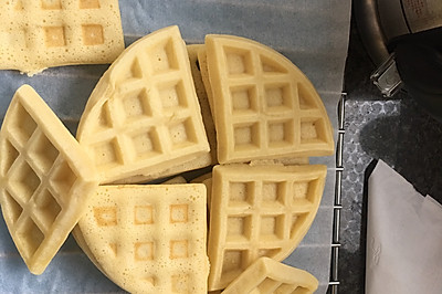 鸡蛋华夫饼
