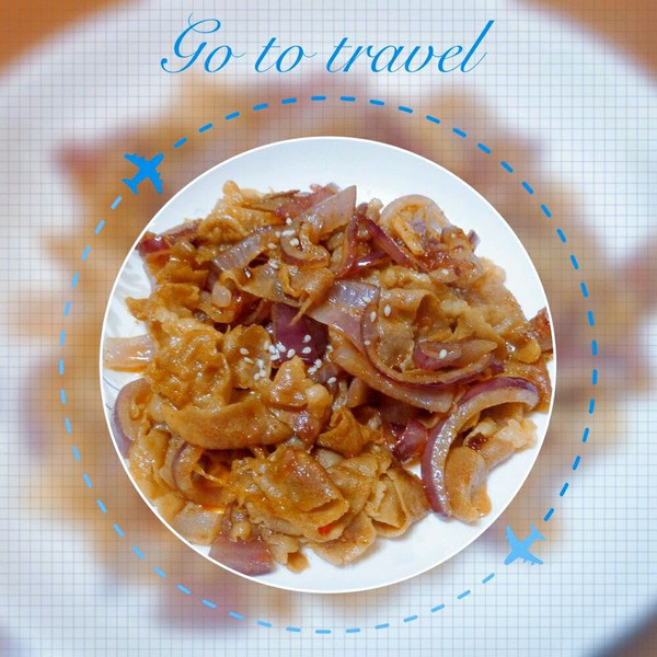 孜然洋葱肥牛卷