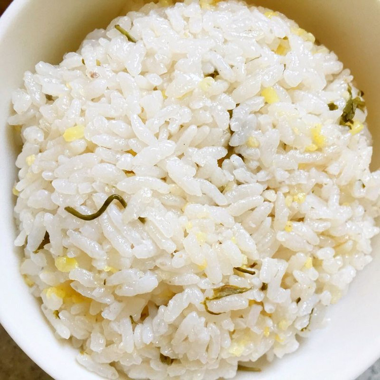 绿茶饭的做法