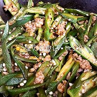 肉末秋葵的做法图解6