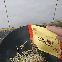 肉沫豆芽炒河粉的做法图解6