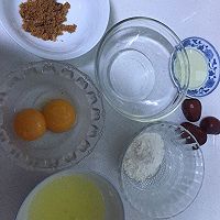红糖红枣蛋糕的做法图解1