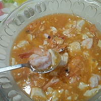 鲜虾豆腐羹的做法图解1