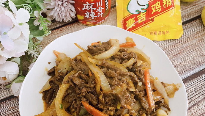 洋葱炒牛肉