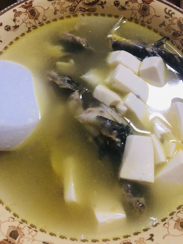 董小姐的昂刺鱼豆腐汤的做法