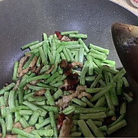 #豆果10周年生日快乐#豇豆炒肉的做法图解5