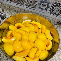 黄桃罐头的做法图解4