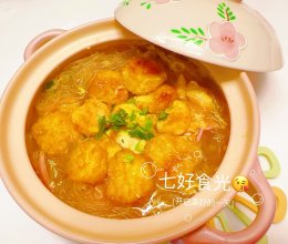人间有味是清欢 ~我的最爱~豆腐培根煲的做法