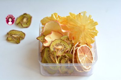 自制缤纷水果干