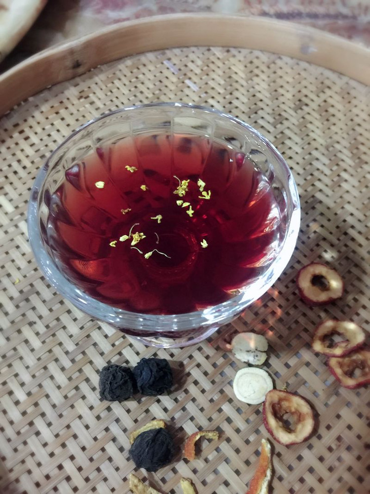 八珍桂香酸梅汤的做法
