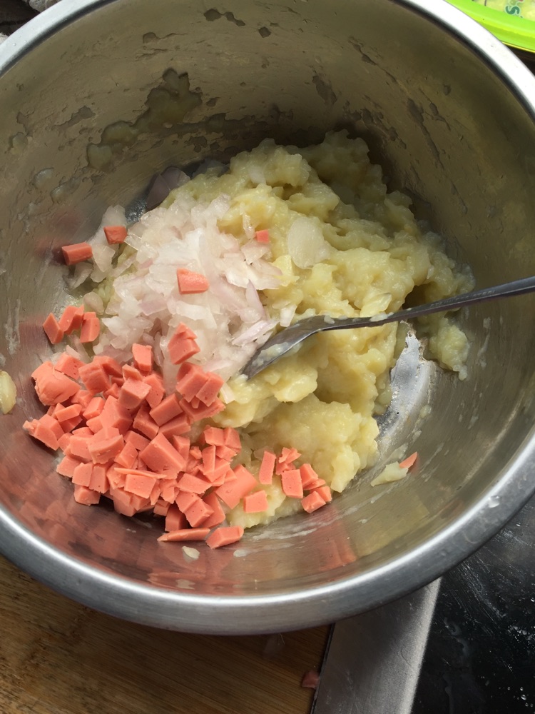 香煎土豆丸子的做法图解4