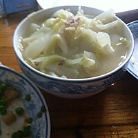 肉片白菜汤的做法图解6