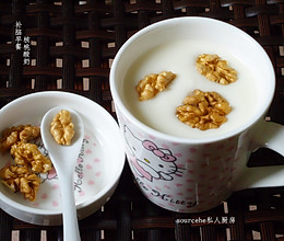 补脑早餐，核桃酸奶的做法