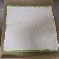 斑斓蛋糕卷（双层同烤）的做法图解9