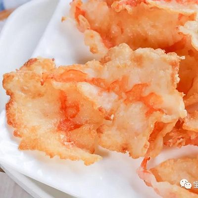 煎虾片【宝宝辅食】