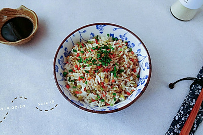 椒盐芹甜豉油饭